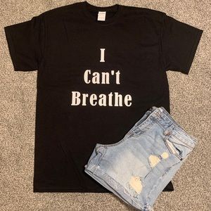 “I can’t breathe” BLM shirt
